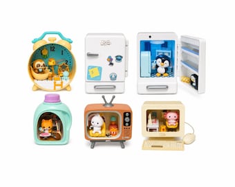 Jouet de collection de la série Nook Nooks | Miniature Diorama Kawaii | Boîte aveugle Starbox