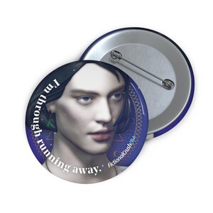 Howl's Moving Castle Inspired Pin Button | Howl | Ghibli Fanart Custom Badge Gift