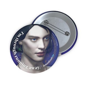 Custom Anime Pin Button | Howl | Howl's Moving Castle Inspired Fanart Ghibli Personalized Badge Gift