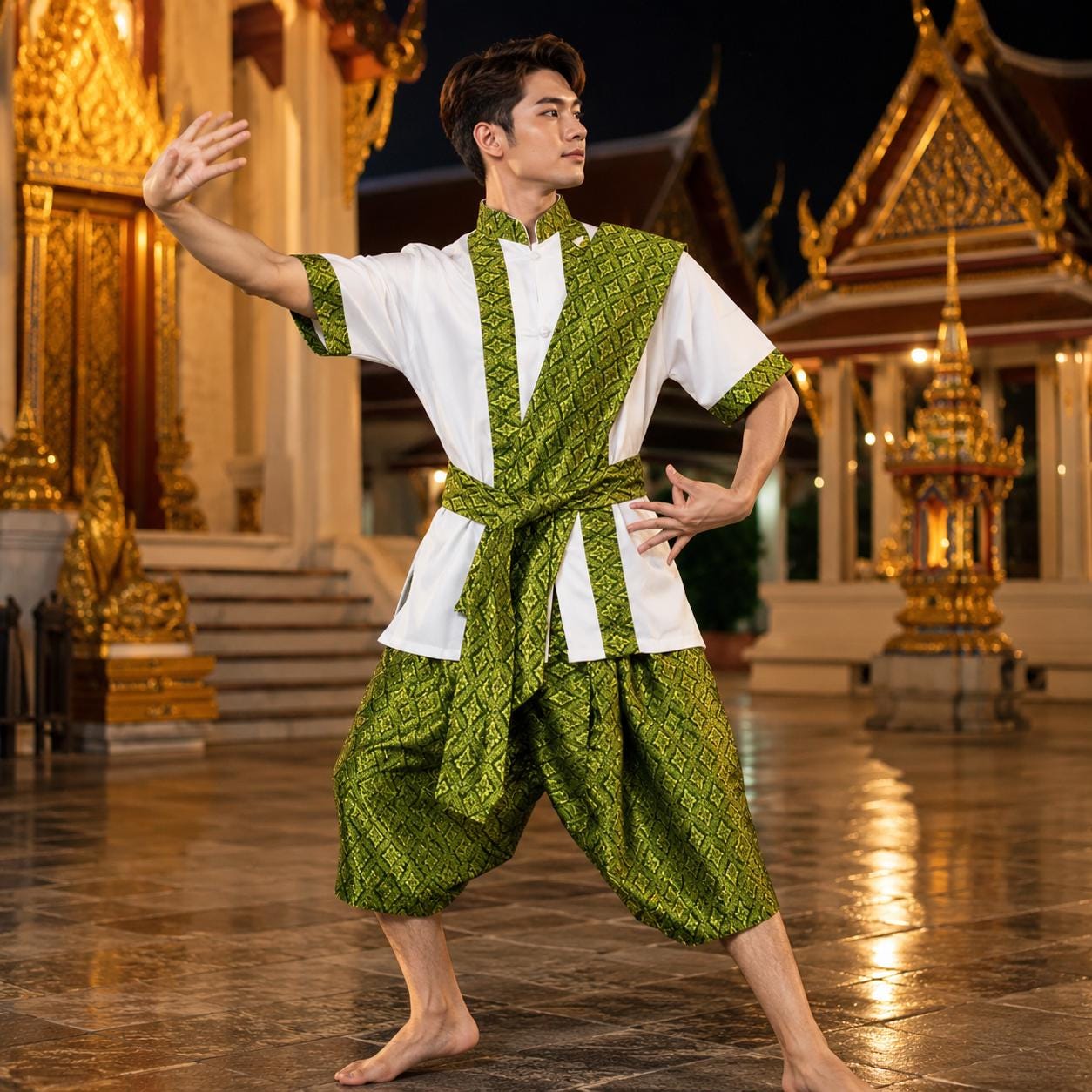 Thai traditional clothing for men - Etsy 日本