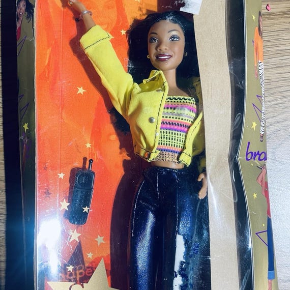Mattel Super Star Brandy Fashion Doll 11 in Black Hair Medium Dark