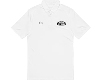 Built Not Given Polo Shirt | Embroidered White Polo