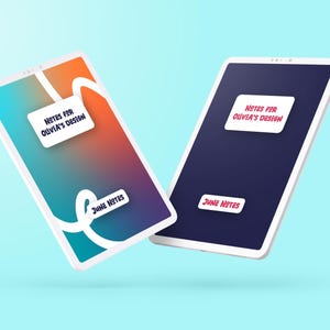 Tropical Gradient iPad Covers | 24 GoodNotes Notebook Designs (Digital Download)