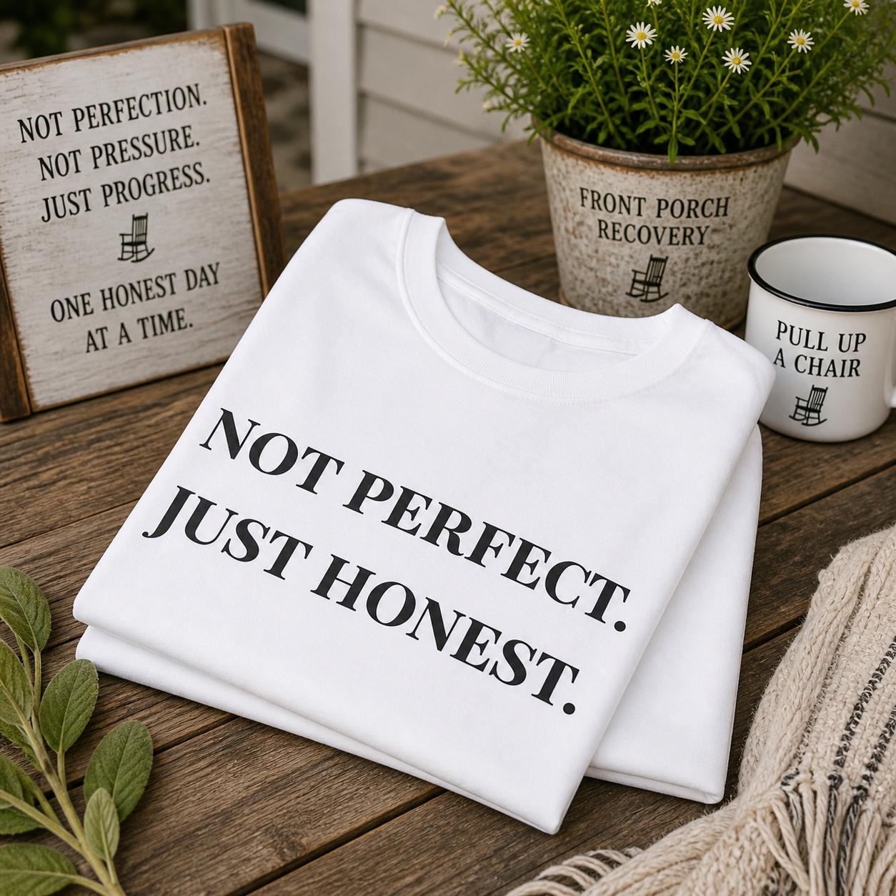Not Honest Just Honest Shirt | Recovery, Sobriety Inspirational Tee - Etsy