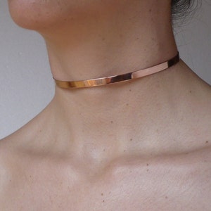 sterling silver minimal collar image 2