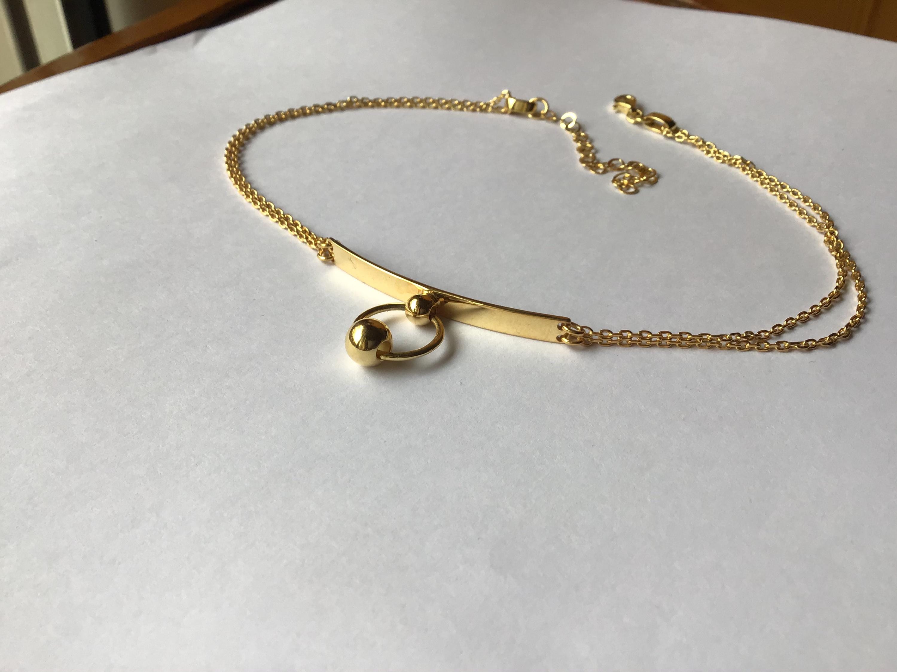 アクセサリー - vintage slave necklace Sterling Silver Slave Collar O Ring Necklace - Etsy