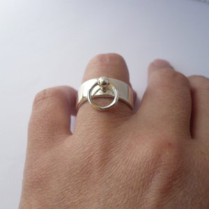 silver slave ring O ring image 4