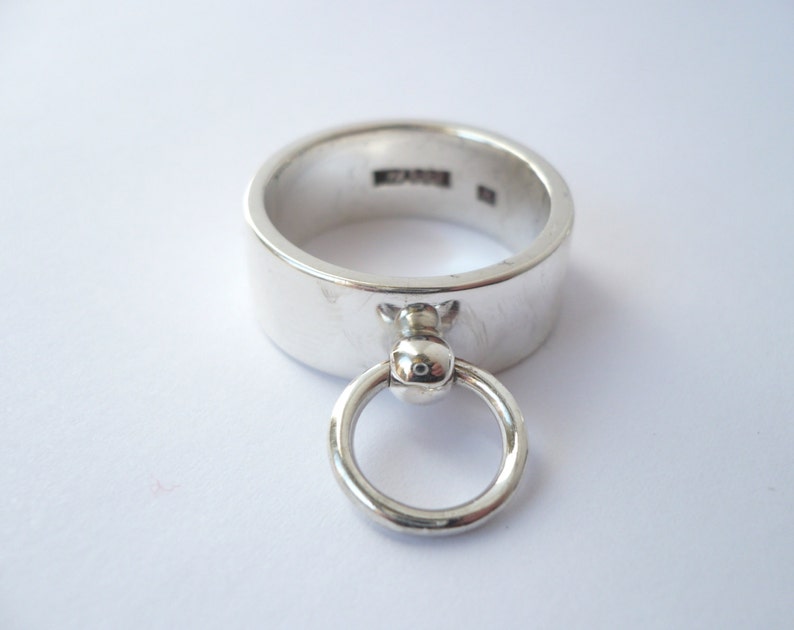 silver slave ring O ring image 1