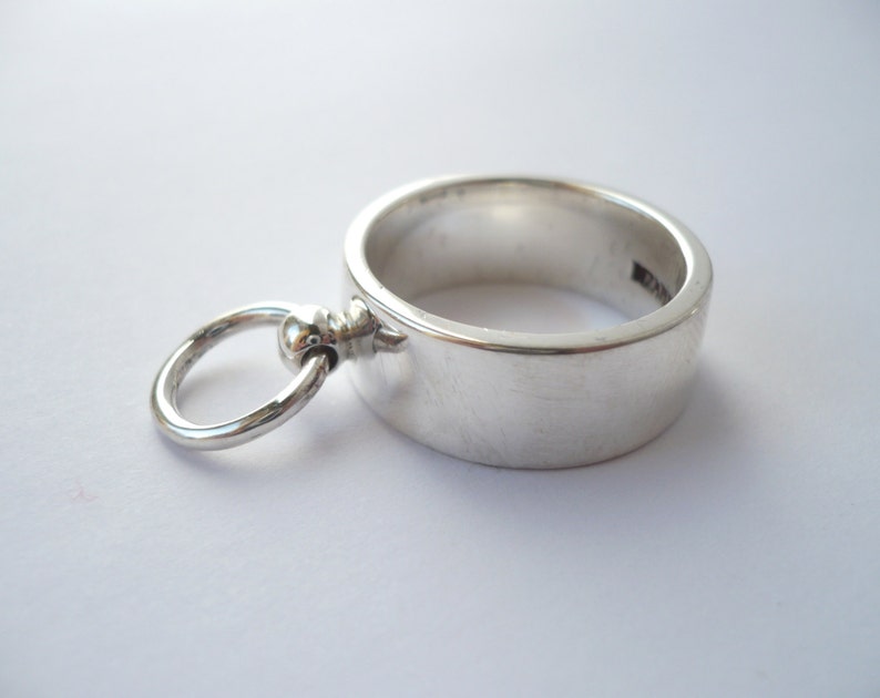 silver slave ring O ring image 2