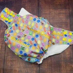 Candy Game PUL Pocket Cloth Diaper