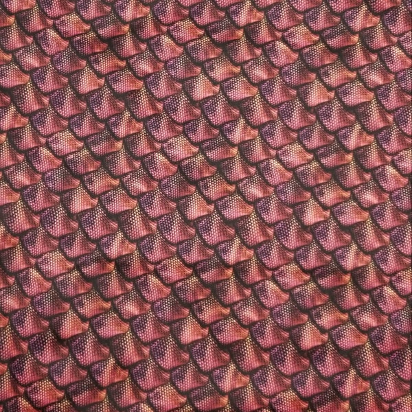 Red Dragon Scales 3D PUL fabric BY the YARD polyurethane laminate cloth diaper making supplies