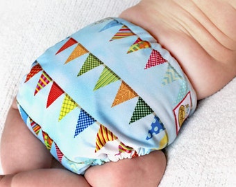 Bunting Birthday PUL Pocket Cloth Diaper