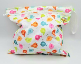 Chubby Birds PUL Wet Bag