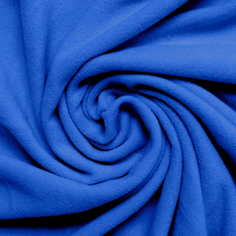 Cobalt Blue Microfleece BY THE YARD Stay Dry Soft Diaper Etsy