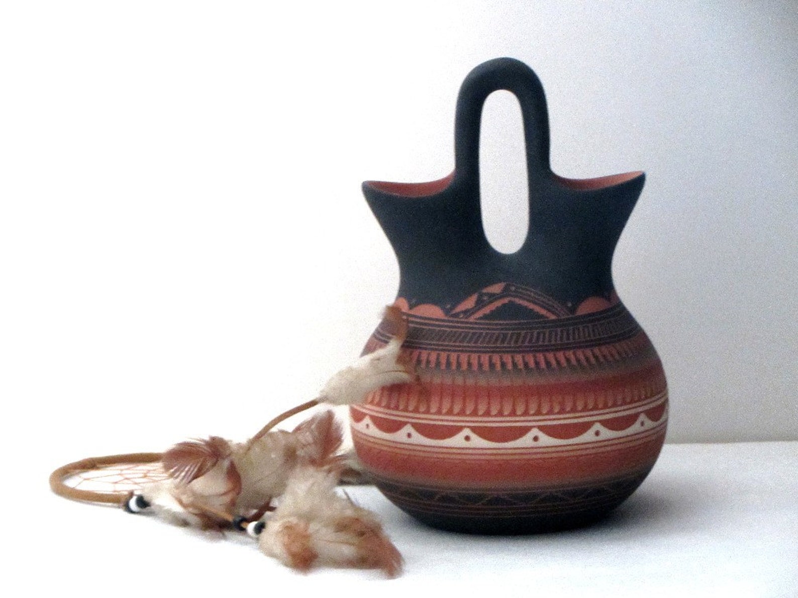 Navajo Wedding Vase Native American Ceremonial Vase Navajo Etsy