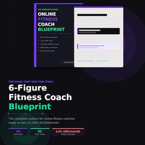 De complete gids voor online fitnesscoaches | Klantscripts, maaltijdplannen, instellingen voor trainers, DM-scripts, check-insjablonen, 2026-editie