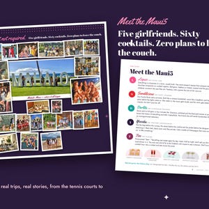Digital Cocktail Recipe Book PDF with Mocktails, Shaken Not Stranded, Bachelorette & Hostess Gift image 4
