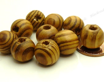 100pcs Natural Oval Wood Beads Brown Loose Wooden Spacer Bead Craft DIY 7mmx10mm