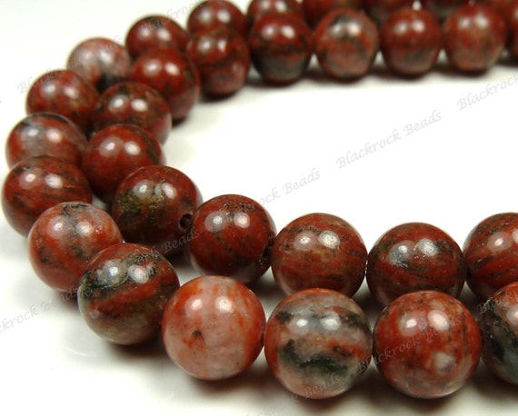 4mm Red Sesame Jasper Beads 15 Inch Strand Natural | Etsy