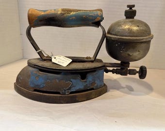 Coleman Gas Iron-Vintage-Antique-Untested-Display