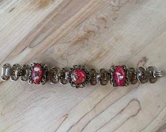 Florenza Red Confetti Bracelet