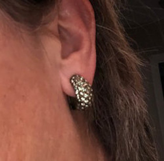 Heidi Daus Rhinestone Earrings - image 1