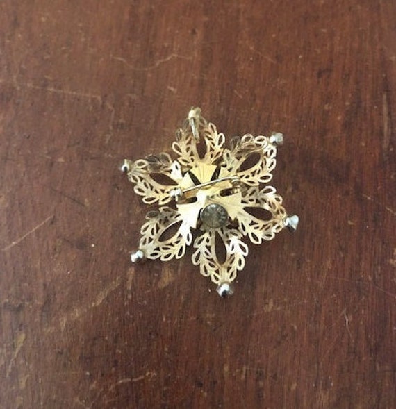 Rhinestone Star Brooch - image 2