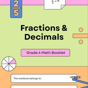 Vierten Klasse-Brüche & Dezimalzahlen