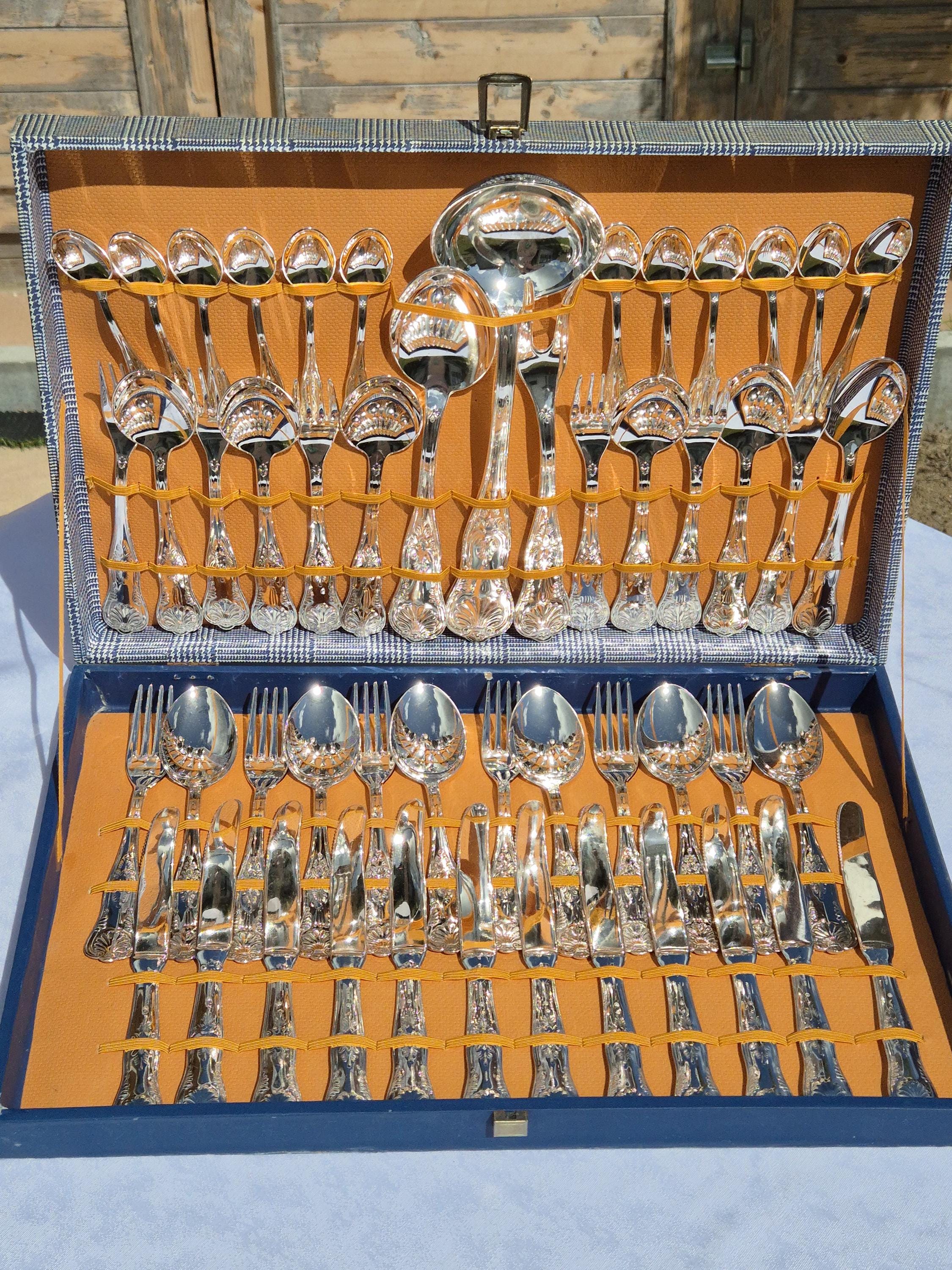Vintage flatware set 12 - Etsy 日本