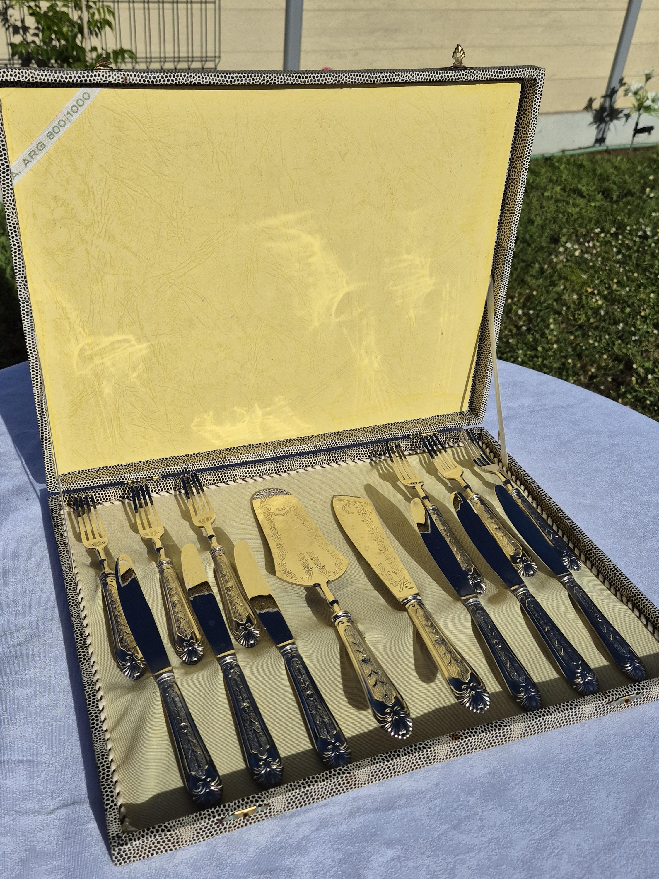Silver 800 fork set - Etsy 日本