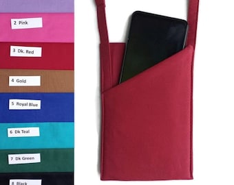 Cell Phone Pouch for Neck