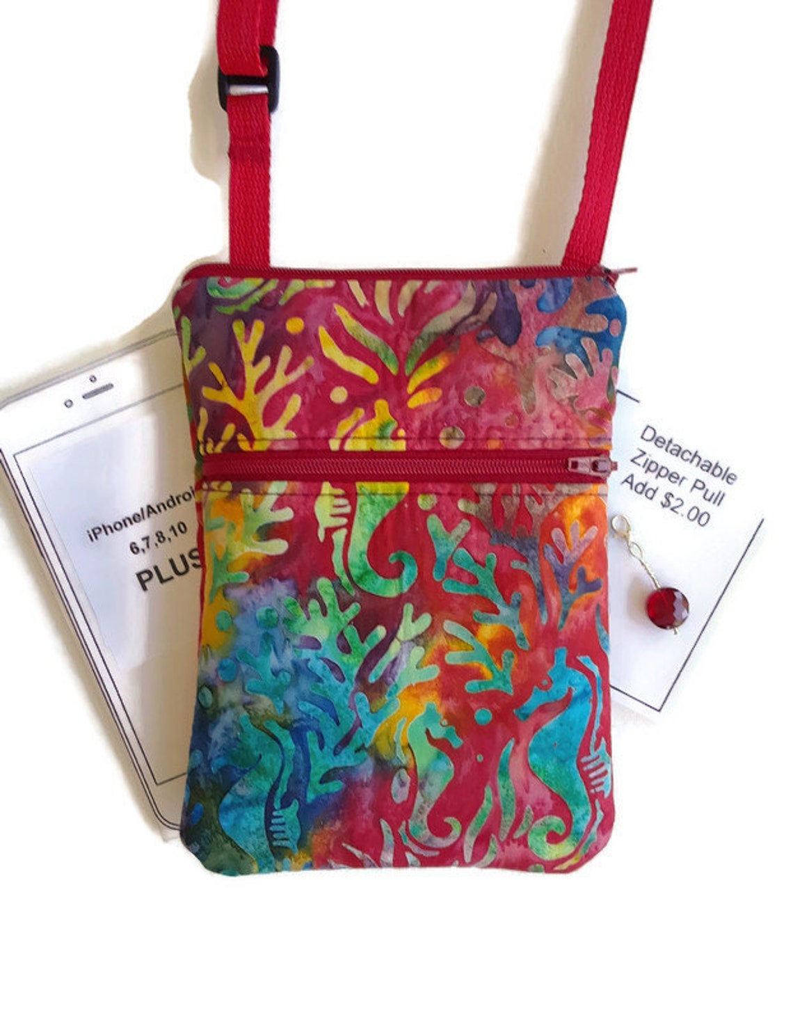 Small Purse for Iphone and Androids 678910 Cell Phone Etsy