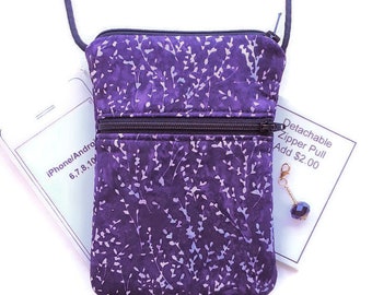 Cell Phone Purse, Small Purse, Crossbody Bag, Cell Phone Crossbody, Iphone Case, Phone Purse