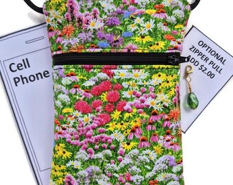 Cell Phone Purse, Cross Body Hipster, Small Purse, Crossbody Bag