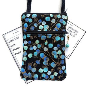 Cross Body Purse, Extra Long Strap Available