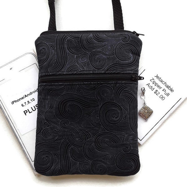 Small Crossbody Purse for Plus Size Cell Phones.