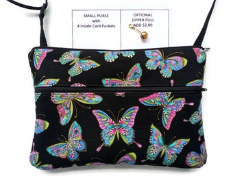 Small Purse, Crossbody Purse, Handmade in the USA.  Ships Fast.