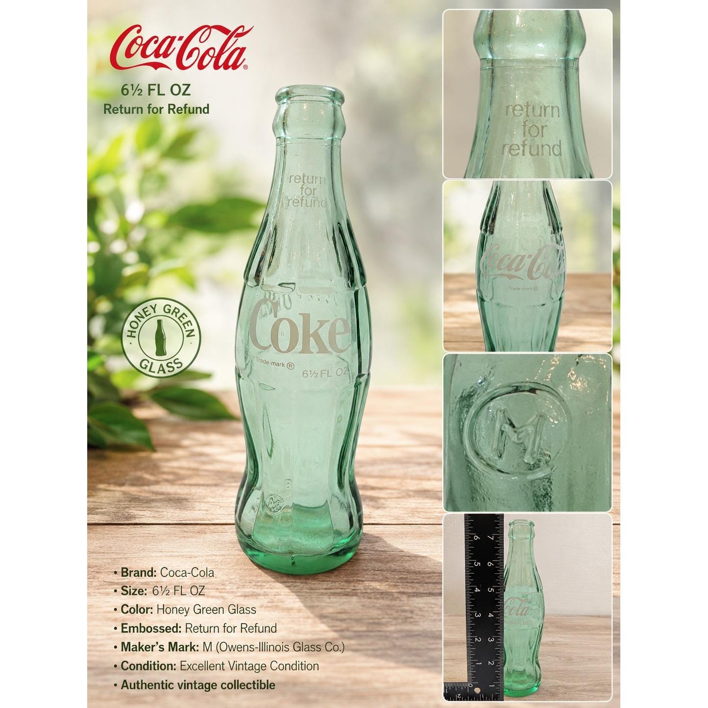 Green coke bottles - Etsy 日本