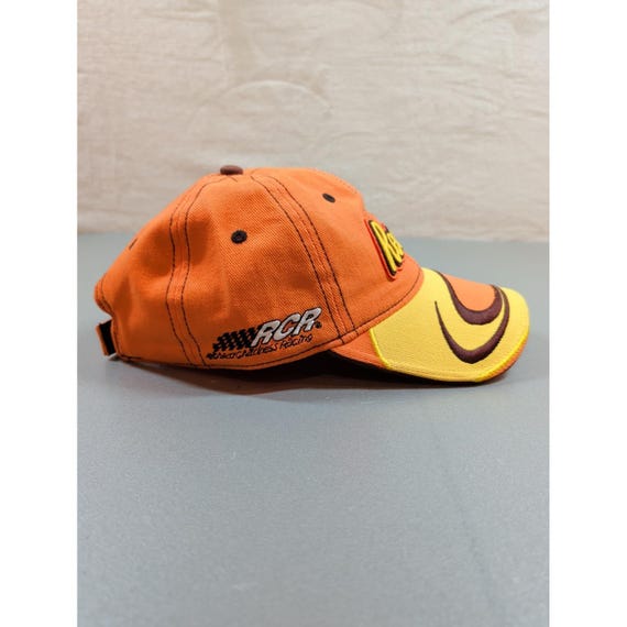 Chase Authentics NASCAR Kevin Harvick 21 Reeses Racing Hat Orange Yellow 911435 View 6