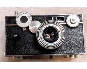 Appareil photo télémétrique Argus C3 35 mm avec objectif Cintar 50 mm f/3,5 vintage