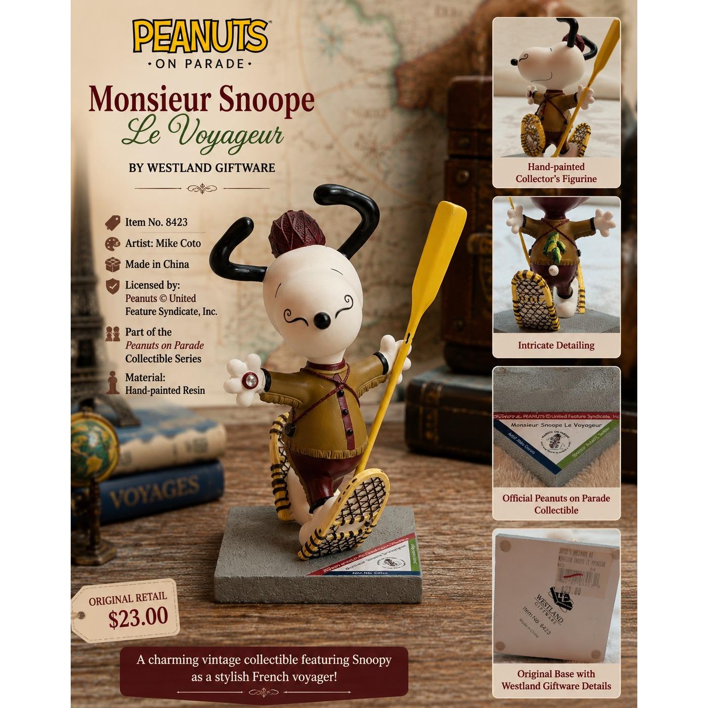 スヌーピー snoopy peanuts westland 置物　海賊 Westland snoopy - Etsy 日本