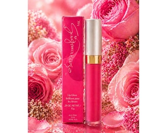 Mary Kay Signature Lip Gloss Aloha Pink Rose Aloha .28 oz Vintage Discontinued