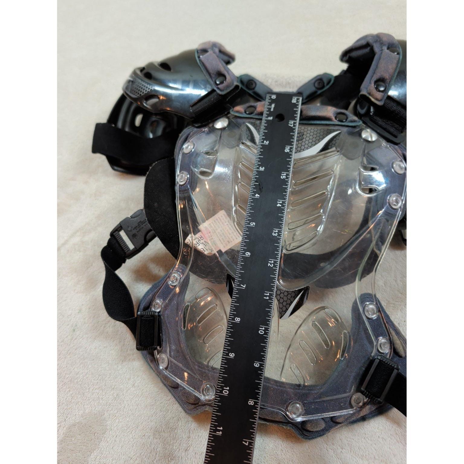 Fox Racing Clear Motocross Roost Deflector Chest Guard Armor