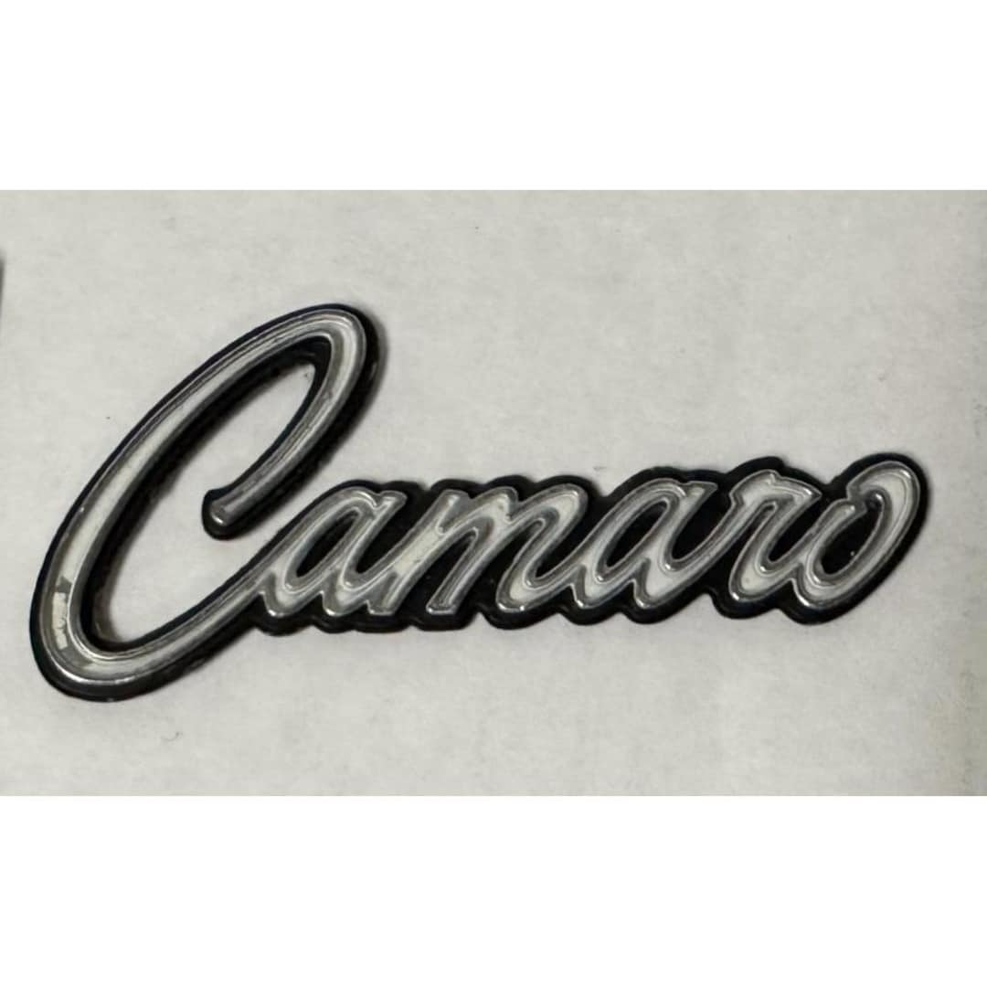 1967–1968 Chevrolet Camaro Fender Script Emblem OEM 7754200 N.M.P. - Etsy