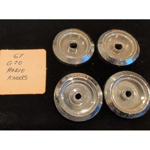 Zestaw pokręteł radia Pontiac GTO z 1967 r. OEM – Select & Tone – Oryginał GM