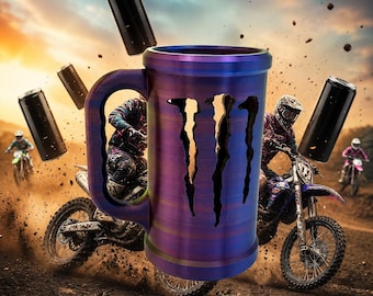 3D Rainbow Claw Can Holder – Color Shifting Energy Drink Holder