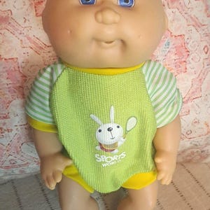 Vintage 1990-tals "Första upplagan" Cabbage Patch Boy Preemie-docka med blå ögon