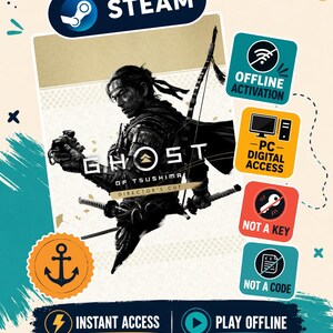 Ghost of Tsushima Director's Cut - NOT A CODE - Steam PC - Global