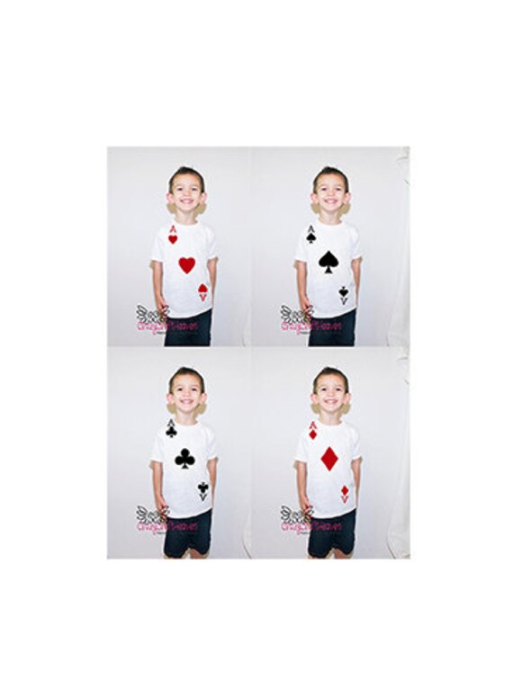cards costume 2t 5t
