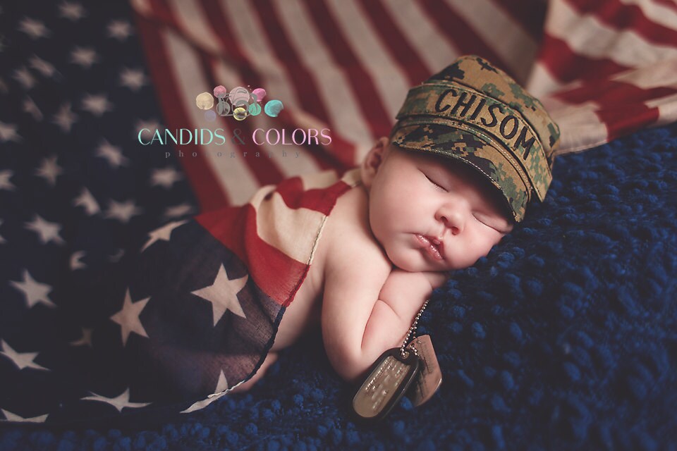 Baby Marines cap BAby US marine woodland Military Cap Baby Etsy
